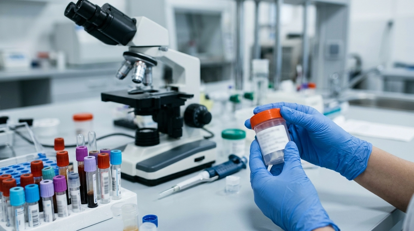 Laboratorio donde se analiza el espermiograma de control después de la vasectomía